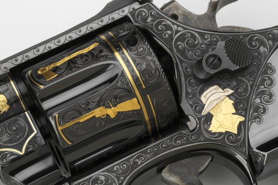 SMITH & WESSON MODEL 29 <br>“COWBOY AND INDIAN THEME”